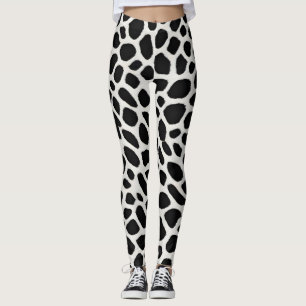 Leggings Elegante Colección Popular de Lujo de Leopardo Bla