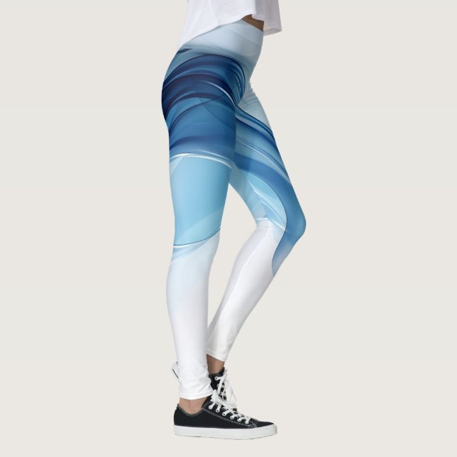Leggings Elegante degradado azul (Derecha)