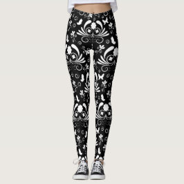 Leggings Elegante floral