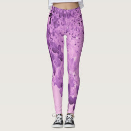 Leggings Elegante Hortensia Limelight Rosa y Negra