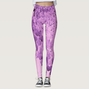 Leggings Elegante Hortensia Limelight Rosa y Negra