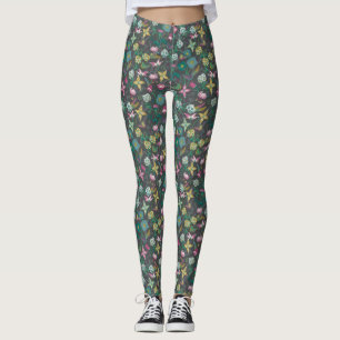 Leggings Elegante Leggencias florales bohemias