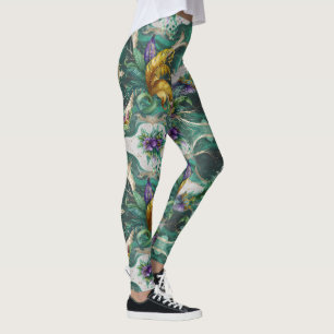 Leggings Elegante Mardi Gras decorativa