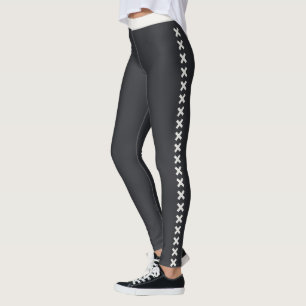 Leggings Elegante personalizado para mujeres patrón neutral