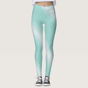 Leggings Elegante plantilla de estilo verde blanco moderno