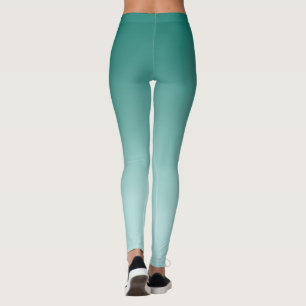 Leggings Elegante plantilla moderna de plantilla Verde azul