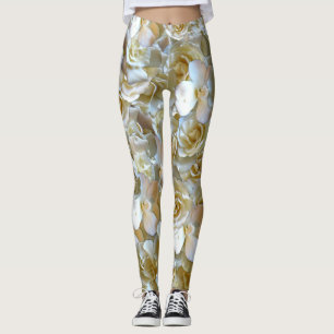 Leggings Elegante Rosa floral Petal