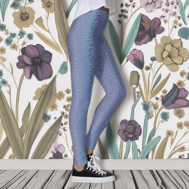 Leggings Elegante tapete de impresión de leopardo de Lavand (Subido por el creador)