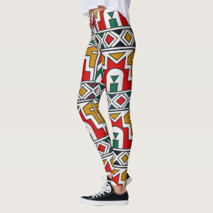 Leggings Elegante y afrocéntrico Deporte Casual Alto Waist