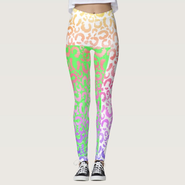 Leggings Elegante y colorido animal Ipanema Leopard Print (Anverso)