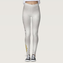 Elegante y elegante cuero blanco falso personaliza