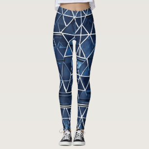 Leggings elegantes de alta cintura para las mujere