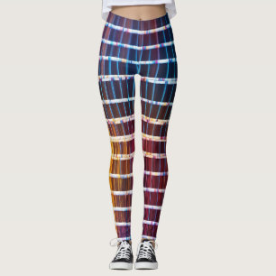 Leggings elegantes de alta cintura para las mujere