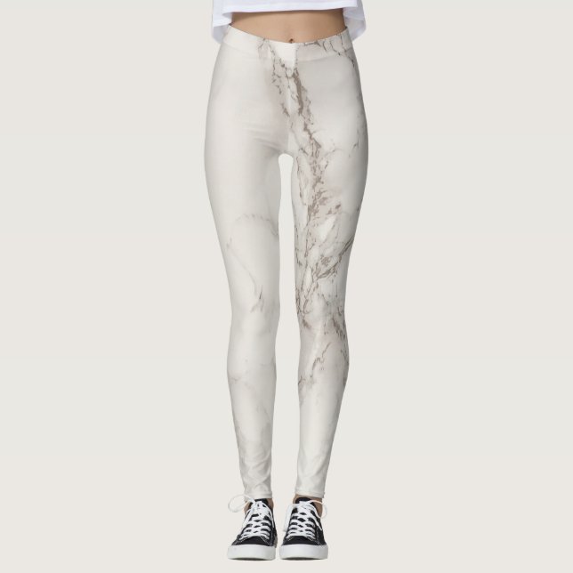 Leggings Elegantes lámparas de mármol blanco (Anverso)