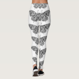 Leggings Elegantes leggantas de mariposa de bonito