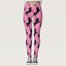 Elegantes leggantas de unicornio de bonito