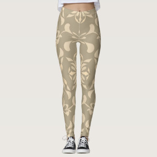 Leggings Elegantes y suaves tapices de color con decoración