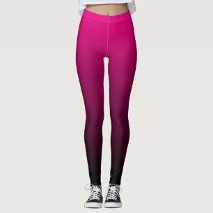 Leggings Elegir un color negro naranja