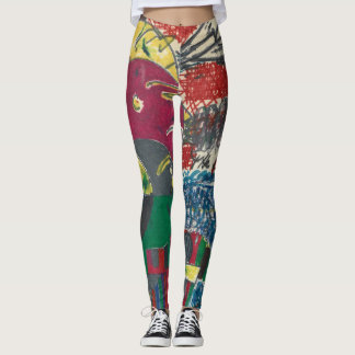 Leggings Elementos de Cabeza de Bola