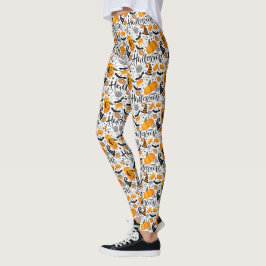 Leggings Elementos de Halloween