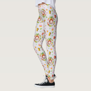 Leggings Elf the Movie   Four Main Food Groups Pattern