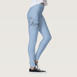 Leggings Ella es fuerte Proverbios 31:25