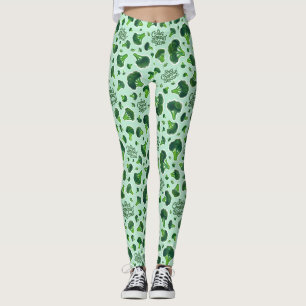 Leggings Ella está picando brócoli Humor novedad Gen X
