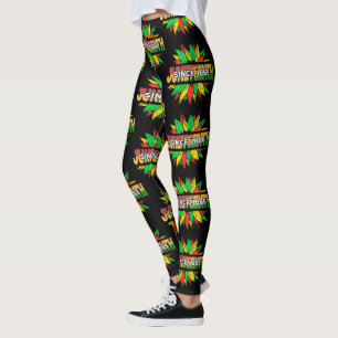Leggings Emancipación africana del girasol 1865