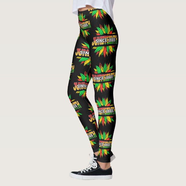 Leggings Emancipación africana del girasol 1865 (Izquierda)