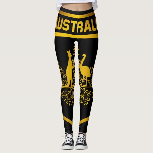 Leggings Emblema de Australia (Anverso)