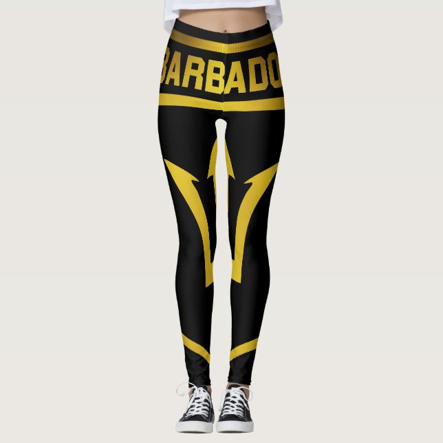 Leggings Emblema de Barbados (Anverso)