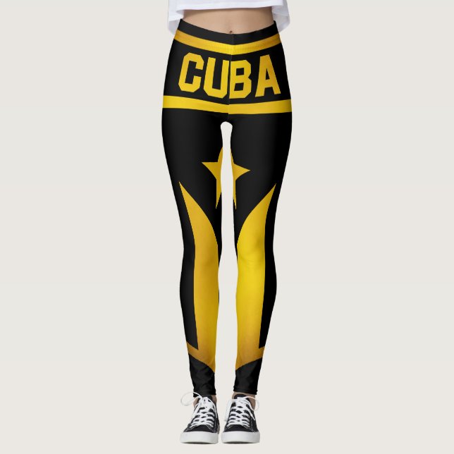 Leggings Emblema de Cuba (Anverso)