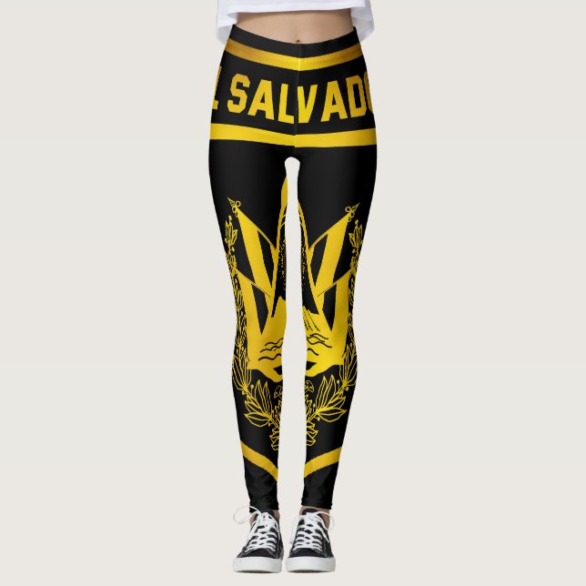 Leggings Emblema de El Salvador (Anverso)