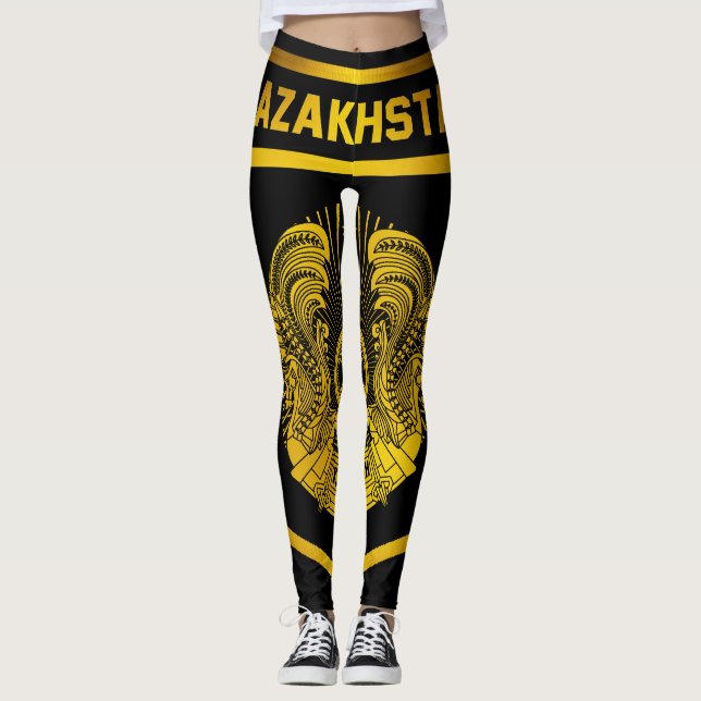 Leggings Emblema de Kazajistán (Anverso)