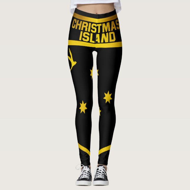 Leggings Emblema de la Isla de los navidades (Anverso)