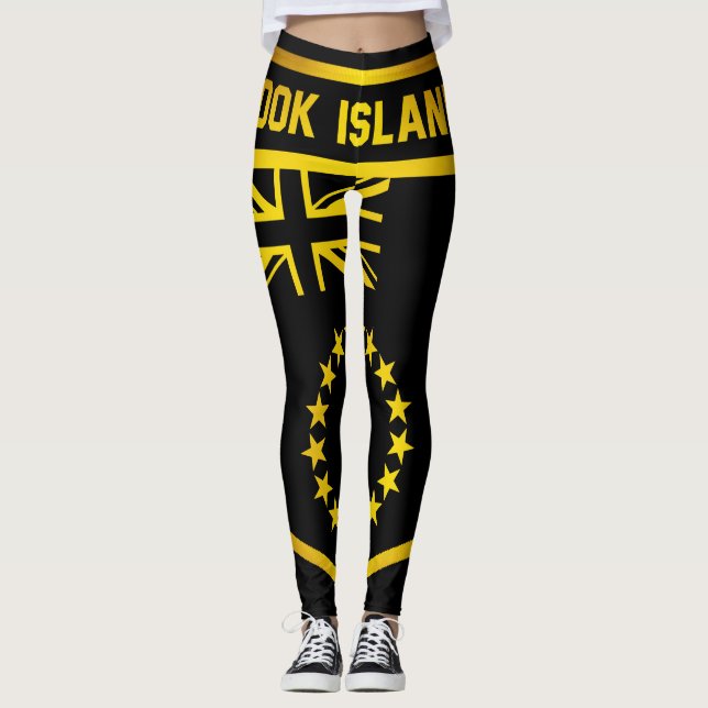 Leggings Emblema de las Islas Cook (Anverso)