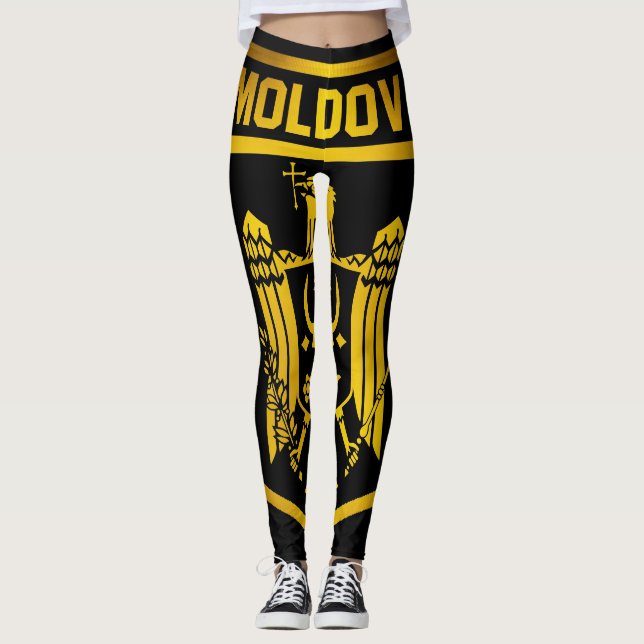 Leggings Emblema de Moldavia (Anverso)