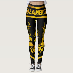 Leggings Emblema de Mozambique