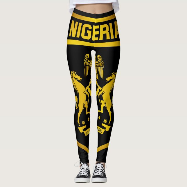 Leggings Emblema de Nigeria (Anverso)
