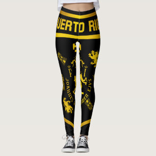 Leggings Emblema de Puerto Rico