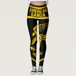 Leggings Emblema de Samoa Americana