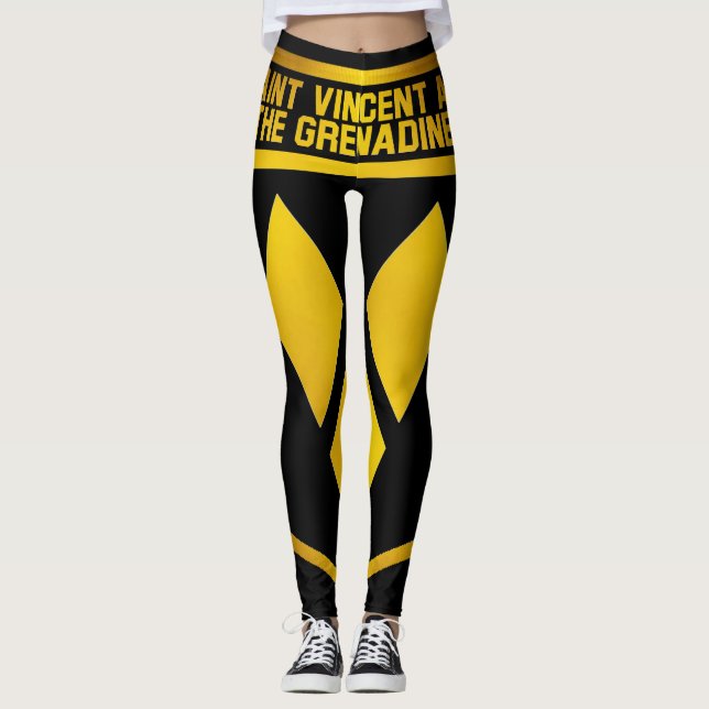 Leggings Emblema de San Vicente y las Granadinas (Anverso)