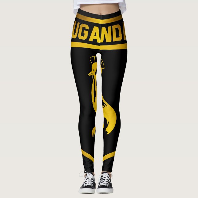 Leggings Emblema de Uganda (Anverso)