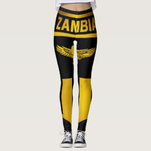 Leggings Emblema de Zambia