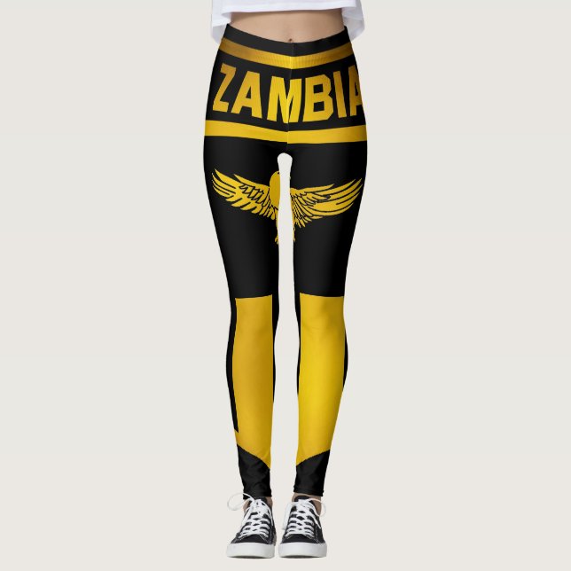 Leggings Emblema de Zambia (Anverso)