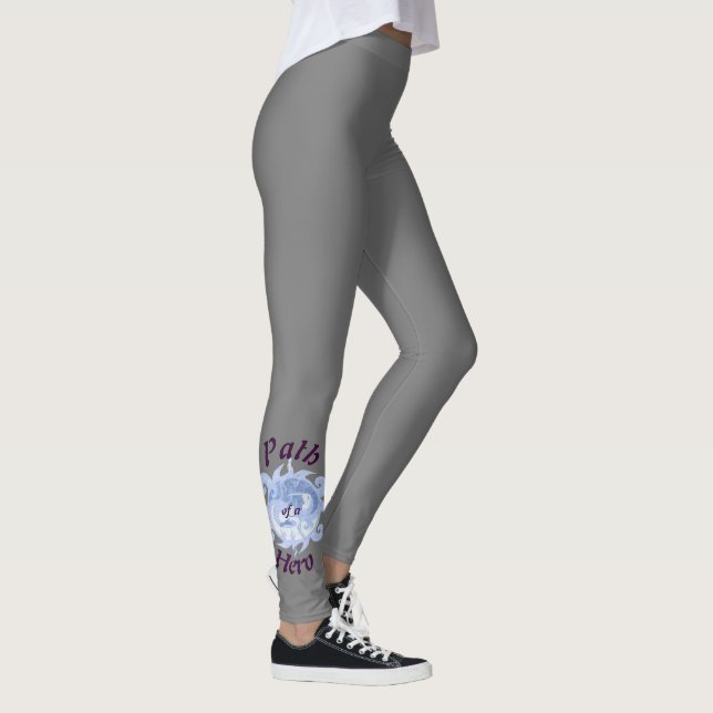 Leggings Emblema "Sendero de un héroe" (con título) (Derecha)