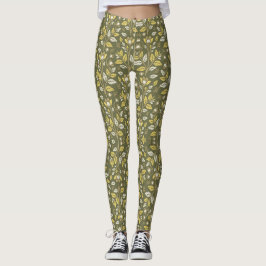 Leggings Embrace Nature with Elegant Floral Patterns