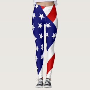 Leggings Emisión de la bandera de los Estados Unidos