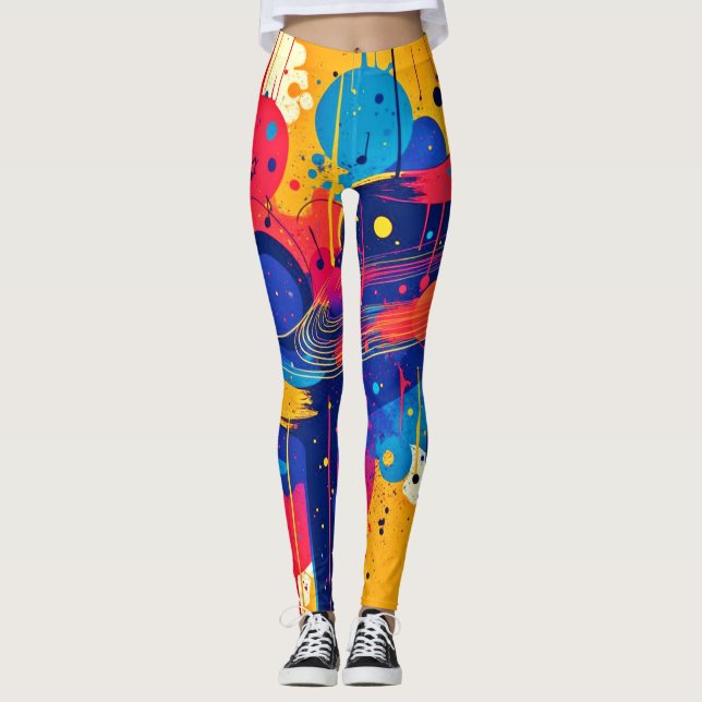 Leggings Emoción de los pintos musicales (Anverso)
