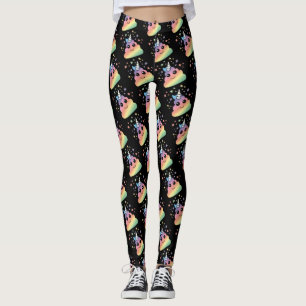 Leggings Emoji de arcoíris de unicornio